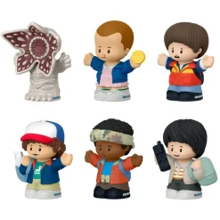 Stranger Things Little People Set con 6 Figuras de Colección<Mattel Hot