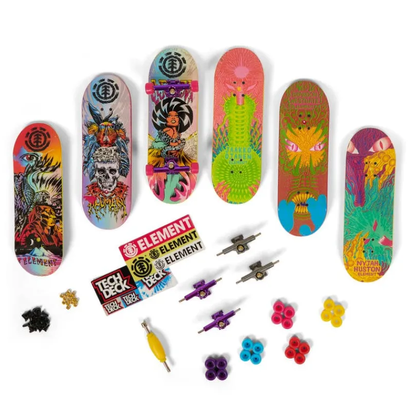Tech Deck Skate 6 Pack de Patinetas y Accesorios<Spin Master Clearance