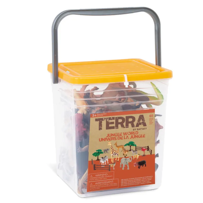 Terra Cubeta Animales De La Jungla AN2932Z<Importacion Juguetron Best