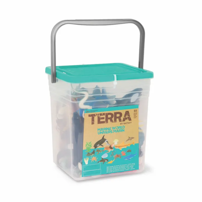 Terra Cubeta Animales Marinos AN2934Z<Importacion Juguetron Sale