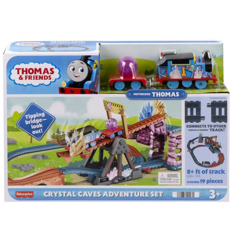 Thomas and Friends Pista Club de Aventuras Incluye a Thomas con Vagón<Mattel Clearance