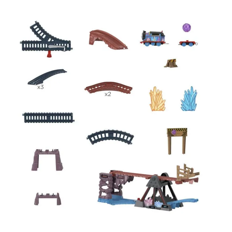 Thomas and Friends Pista Club de Aventuras Incluye a Thomas con Vagón<Mattel Clearance