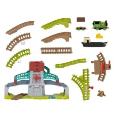 Thomas and Friends Pista de Juego Doble Puente<Mattel Outlet