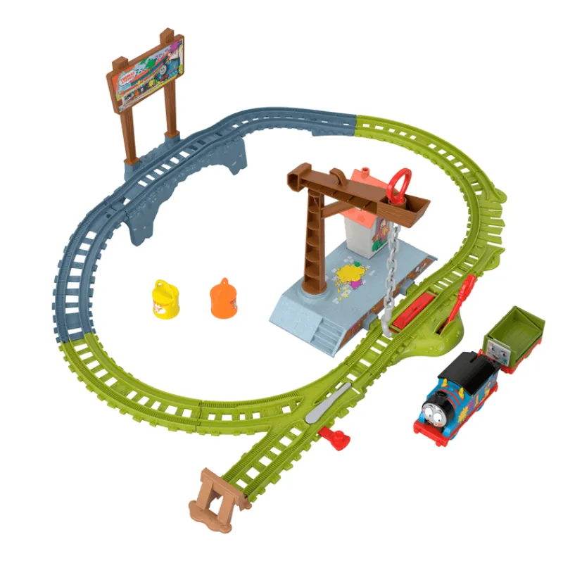 Thomas and Friends Set Entrega de Pintura Con Thomas<Mattel Sale