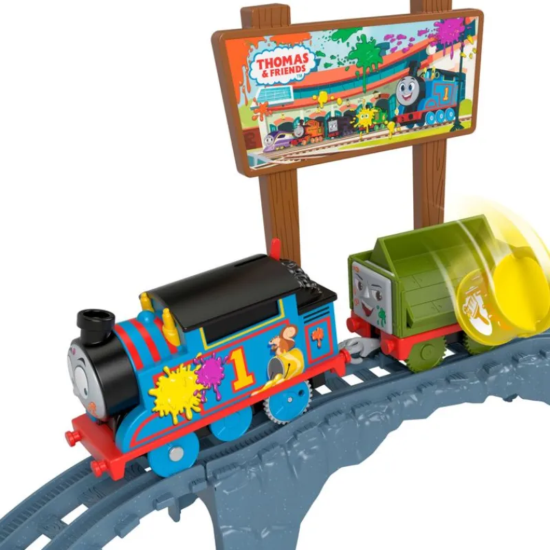 Thomas and Friends Set Entrega de Pintura Con Thomas<Mattel Sale