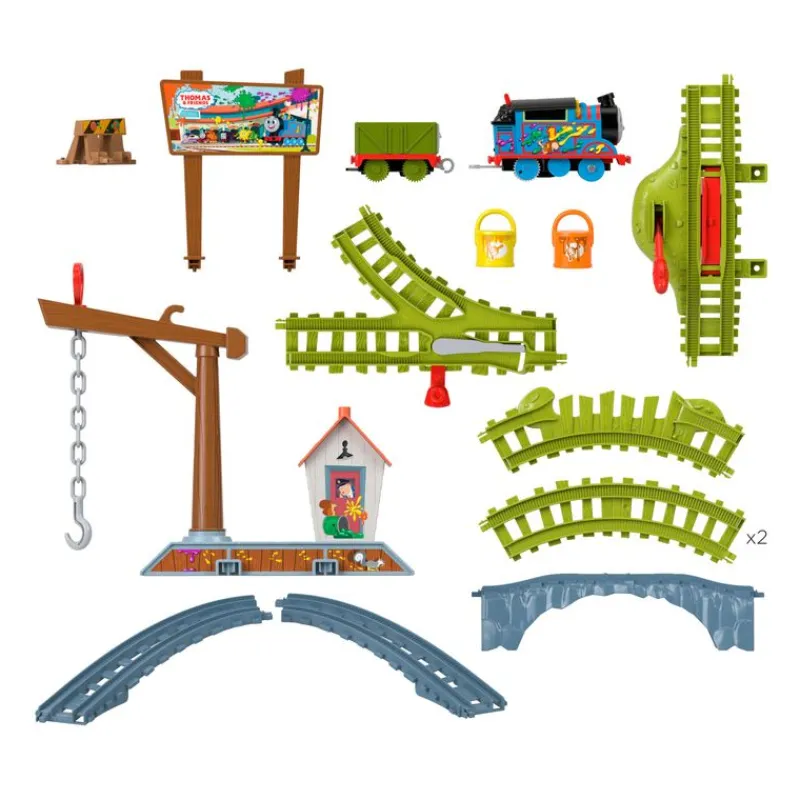 Thomas and Friends Set Entrega de Pintura Con Thomas<Mattel Sale