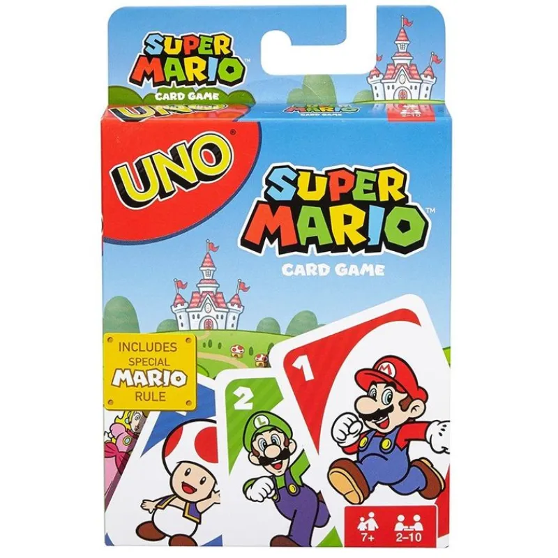 Uno Juego de Mesa Súper Mario Bros<Mattel Discount