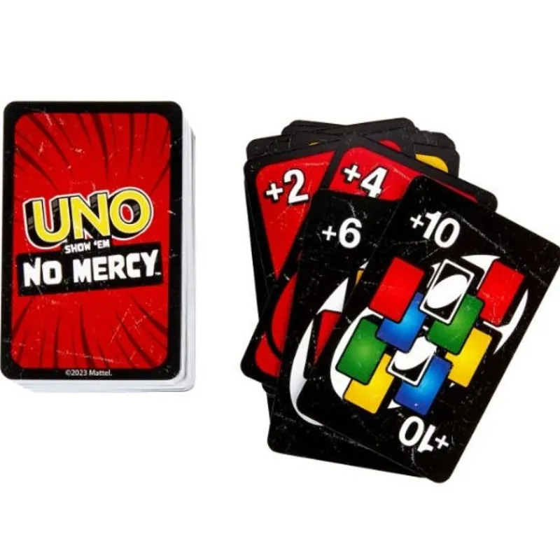 Uno No Mercy Juegos de Mesa<Mattel Best