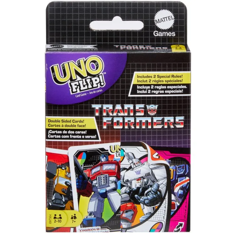 Uno Transformers Juego de Mesa<Mattel Clearance
