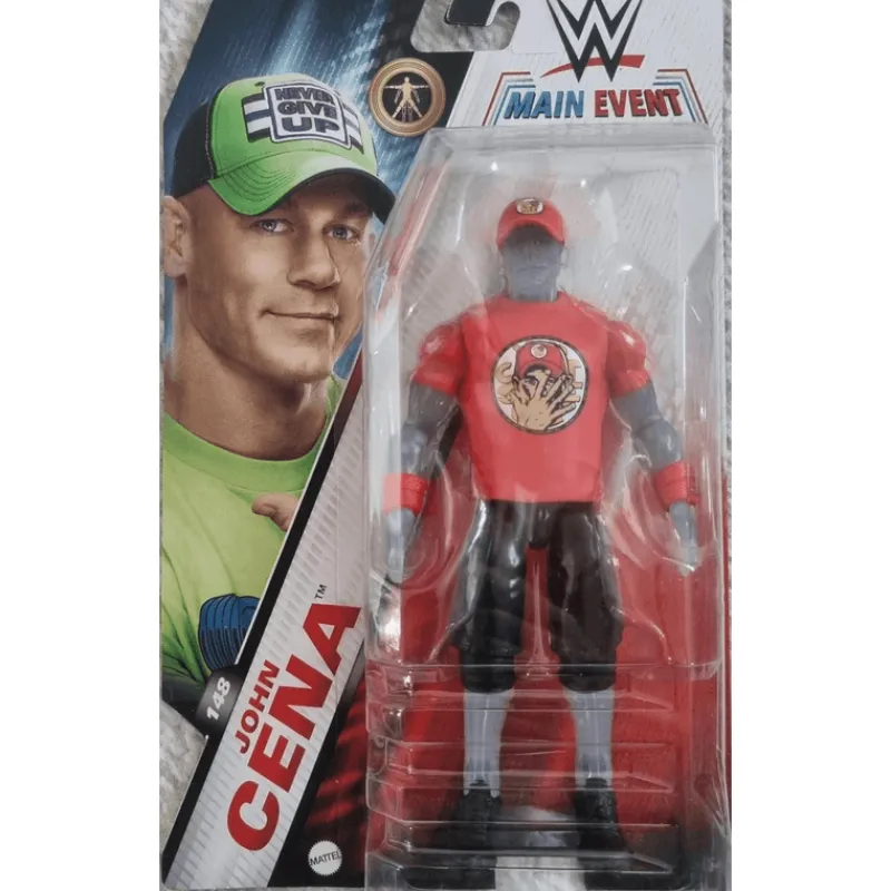 WWE Figura de Acción John Cena Classic U can't see me GDF62<Mattel New
