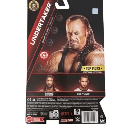 WWE Figura de Acción Undertaker GFT58<Mattel Clearance